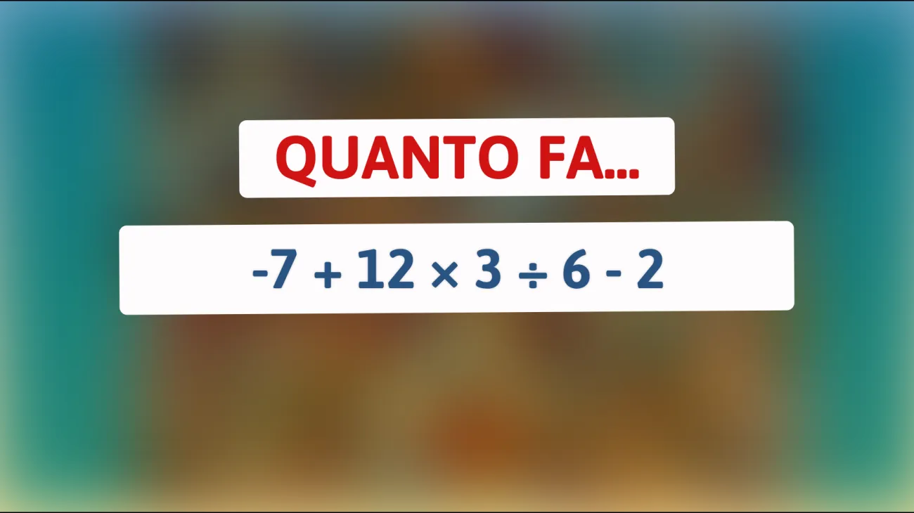 \"Sei abbastanza brillante per risolvere questo semplice calcolo? Scoprilo subito!\""